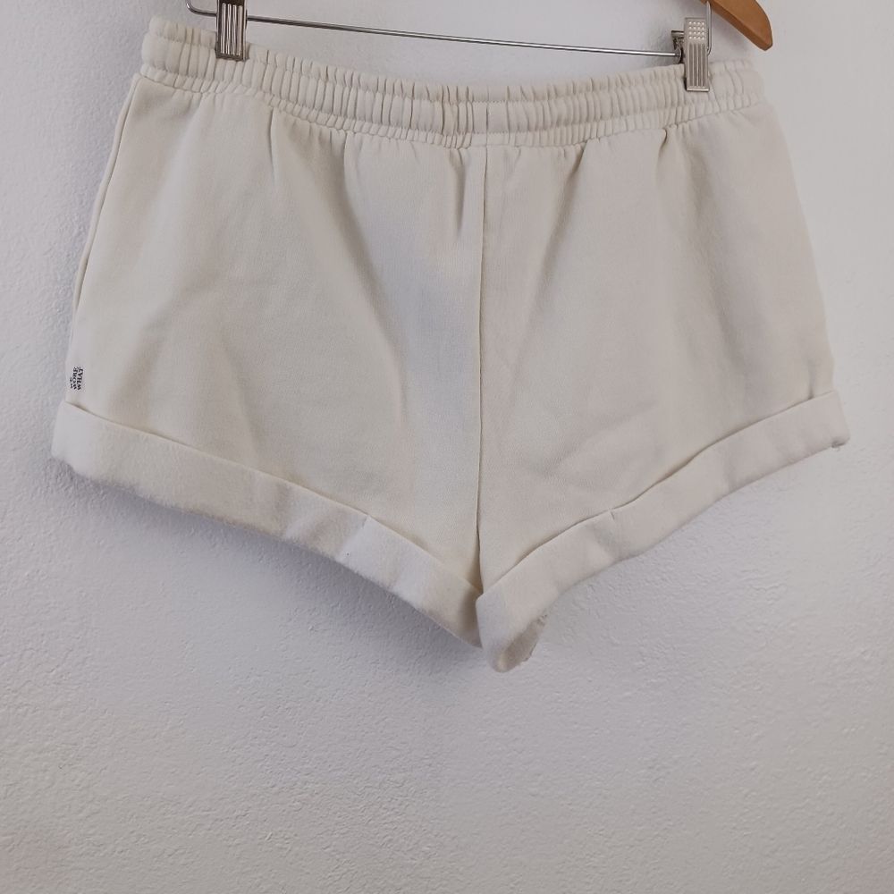 WeWoreWhat Pull On Sweat Short Solid Hay XL - Picture 6 of 6